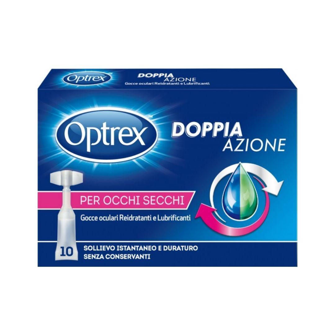 Gocce Oculari Doppia Azione Idratante E Lubrificanti Flaconcino Monodose 10Pezzi