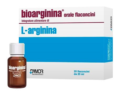 Damor Bioarginina Orale Integratori 20 Flaconcini da 20 ml