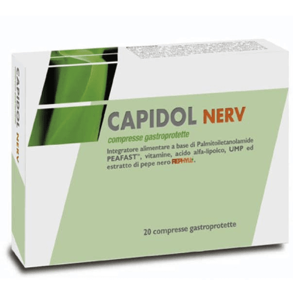 Capidol Nerv Integratore per il Sistema Nervoso 20 Compresse