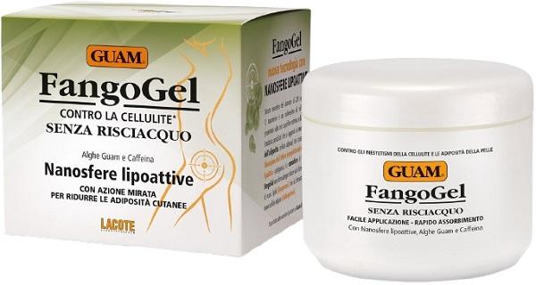 Guam Fangogel Anticellulite Senza Risciacquo per Adiposità Cutanee 400 ml