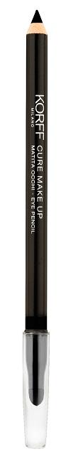 Korff Cure Make Up Matita Occhi Tratto Morbido con Sfumino n.01 Nero