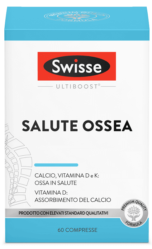 Swisse Salute Ossea Integratore Multi Nutriente a base di Calcio 60 Compresse