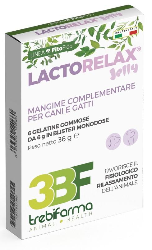 Lactorelax Jelly Mangime Complementare Per Cani E Gatti 6 Gelatine Gommose