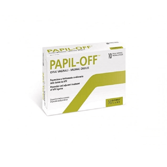 Papil-Off Ovuli Vaginali 10 Pezzi