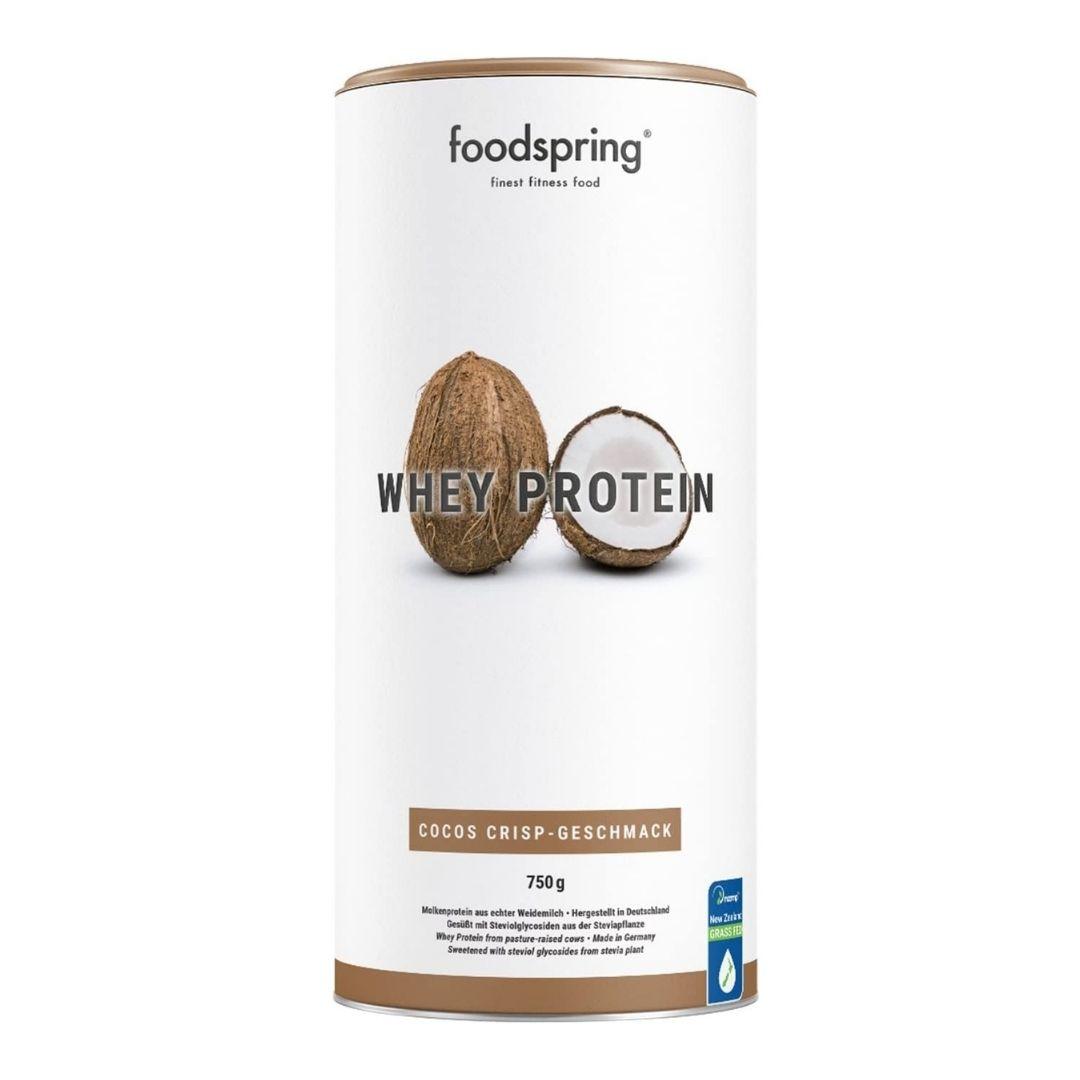 Foodspring Whey Proteico Al Cocco Croccante 750g