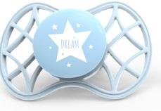 Nuvita 7064 Air55 Ciuccio Cool 0 Mesi e Oltre con Clip Blu