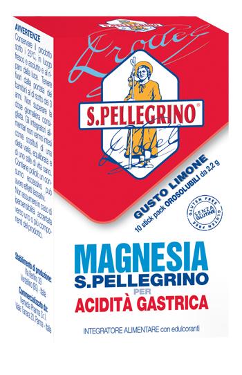 Vemedia Pharma Magnesia S Pellegrino Acidita' Gastrica 10 Bustine