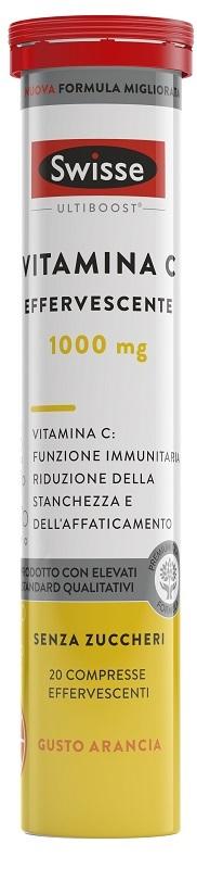Swisse Vitamina C Effervescente Integratore Alimentare 20 Compresse