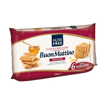Nutrifree Buon Mattino Biscotti Senza Glutine 260g