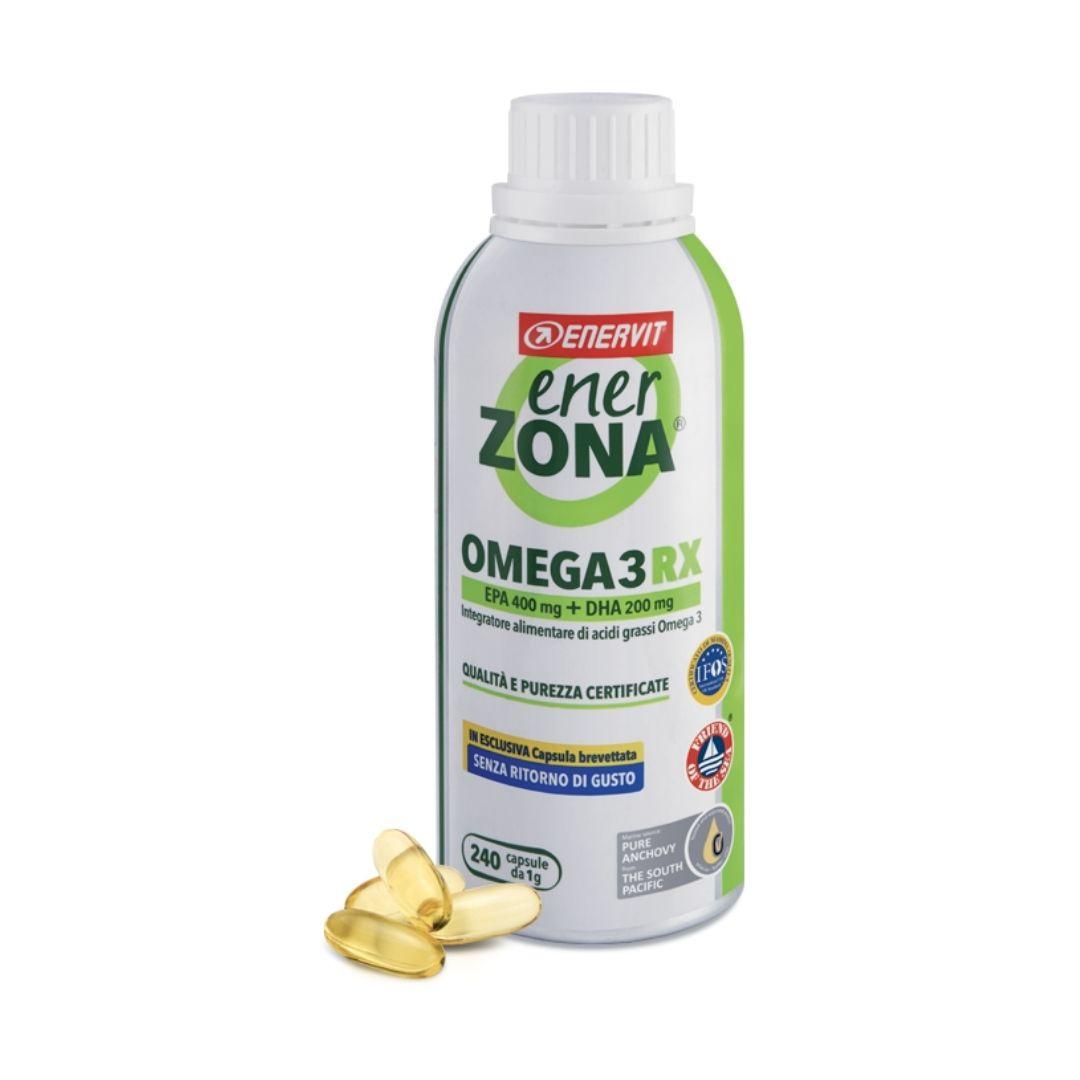 Enerzona Integratore Alimentare Ricco di Omega 3rx 240 Capsule
