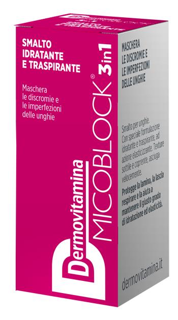 Dermovitamina Micoblock 3 In 1 Smalto Fuxia 5ml