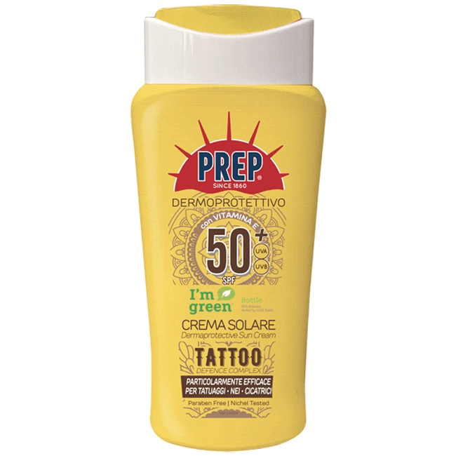 Prep Crema Solare SPF50+ Tattoo 200ml