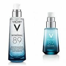 Vichy Cofanetto Pochette Mineral 89 Booster 30 ml + Gel occhi 15 ml
