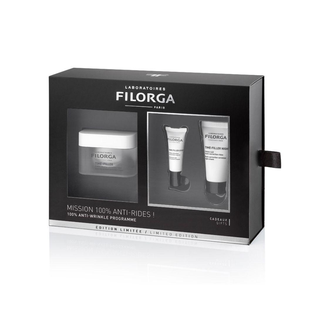 Filorga Cofanetto Time Filler 50ml+Time Filler Eyes 4ml+Time Filler Night 15ml