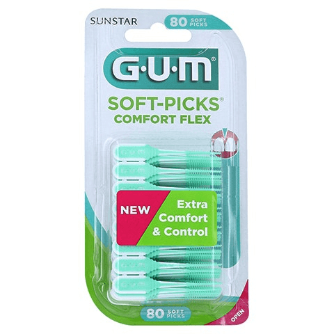 Gum Soft-Picks Comfort Flex Regular 80 Pezzi