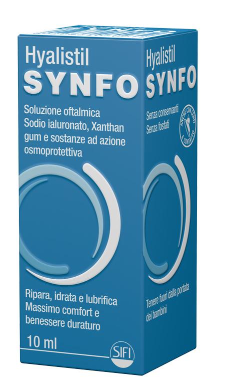 Sifi Hyalistil Synfo Soluzione Oftalmica Bilanciata Idratante Lubrificante 10 ml