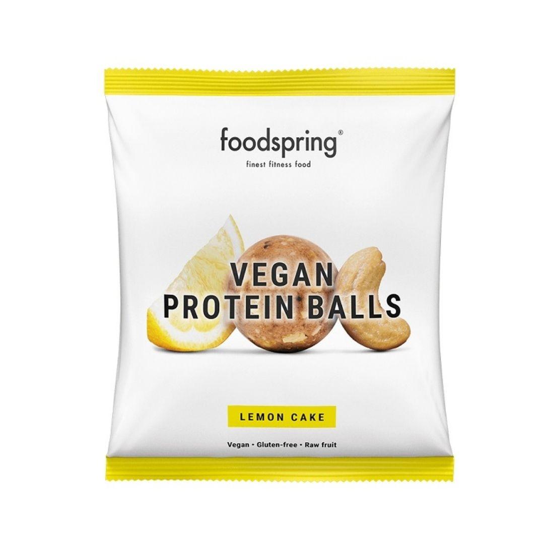Foodspring Protein Balls Vegane Torta Lim