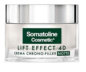 Somatoline Cosmetic Lift Effect 4D Crema Viso Chrono Filler Notte 50 ml