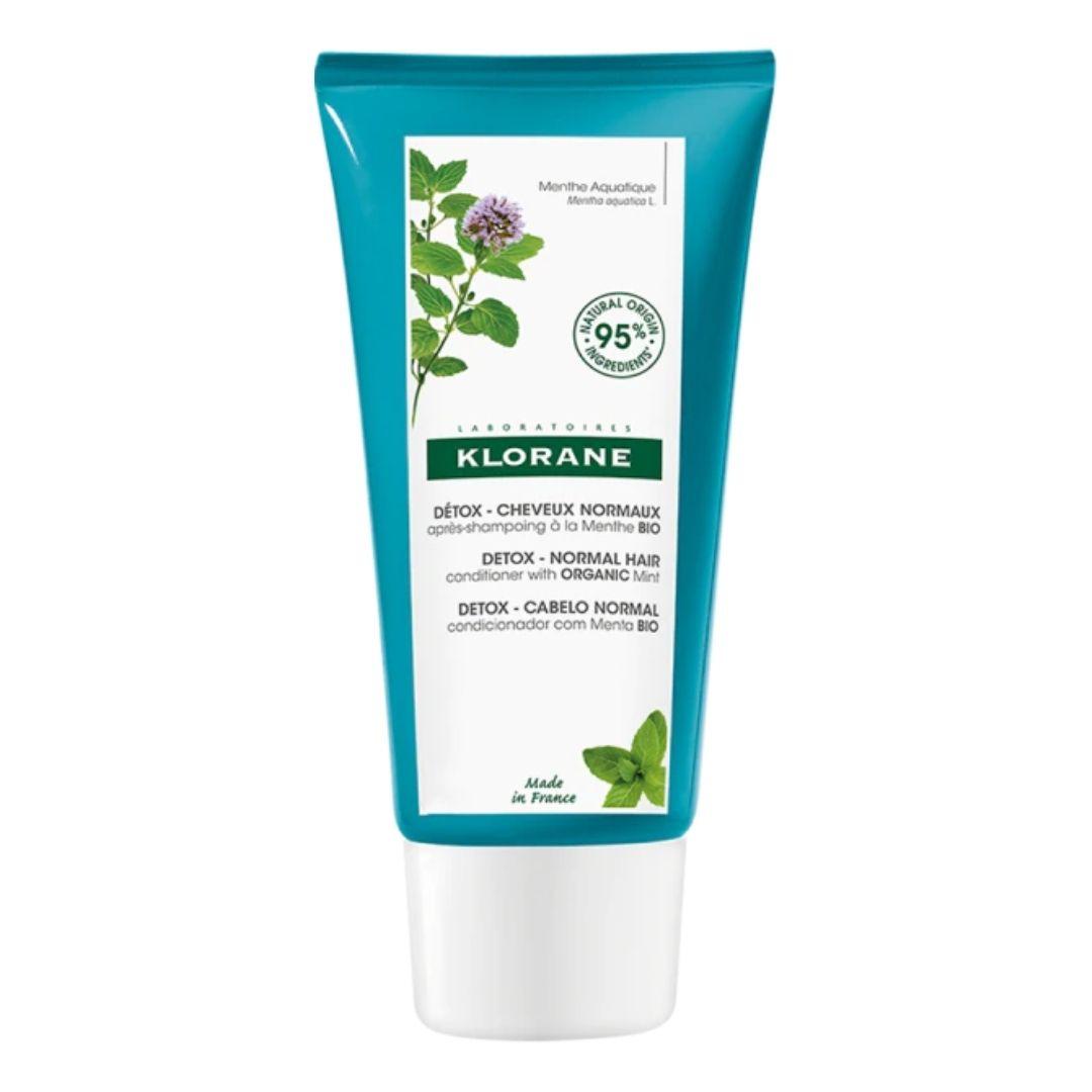 Klorane Balsamo Detox Protettivo per Capelli alla Menta Acquatica 150 ml
