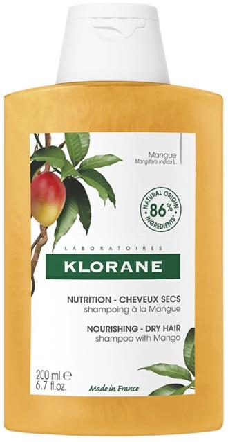 Klorane Shampoo Nutriente Al Burro Di Mango Nutriente per Capelli Secchi 400 ml