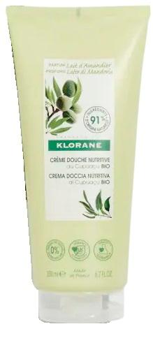 Klorane Crema Doccia Latte di Mandorla per Pelli Secche e Molto Secche 200 ml