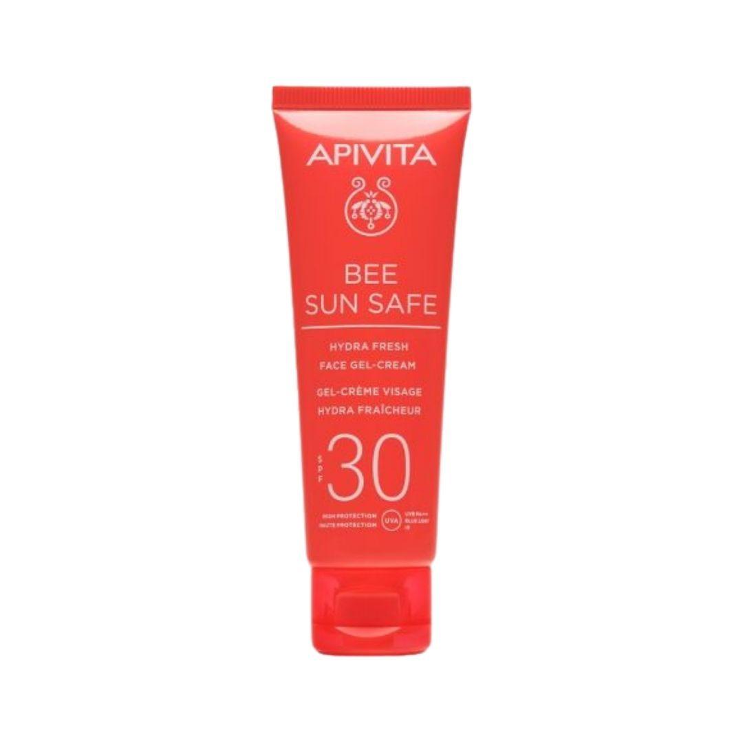 Apivita Bee Sun Safe Hydra Fresh Crema Gel Viso Solare SPF30 50 ml