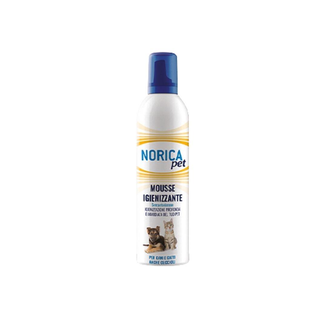 Norica Pet Mousse Igienizzante Azione Profonda e Rapida 400 ml