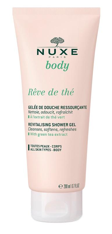 Nuxe Rêve de Thé Gel Doccia Corpo Rinfrescante Addolcente 200 ml