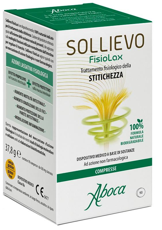 Aboca Sollievo Fisiolax Integratore per la Stitichezza 90 Compresse