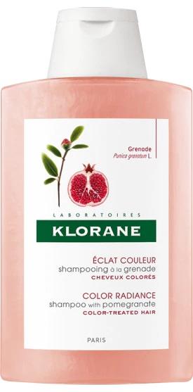 Klorane Shampoo al Melograno che Fissa e Prolunga il Colore 400 ml