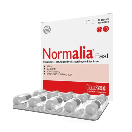 Normalia Fast Per Cani E Gatti 100 Capsule