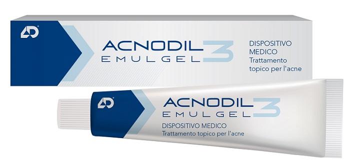 Acnodil 3 Emulgel Trattamento Topico Per L'Acne 30 ml