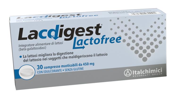 Lacdigest Lactofree Integratore Per Intolleranza Al Lattosio 30 Compresse