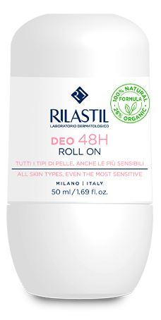 Rilastil Deo 48h Roll On Antitraspirante di Lunga Durata 50 ml
