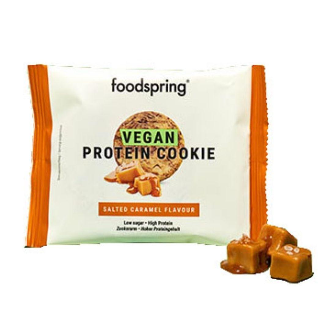 Foodspring Biscotto Vegano Proteico Al Caramello Salato