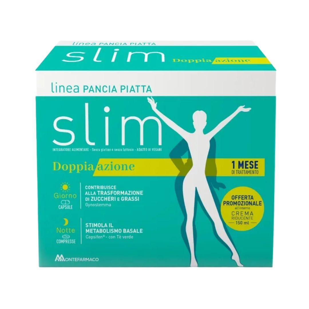 Montefarmaco Pancia Piatta Dimagrante 240 Capsule + Crema Riducente 150 ml