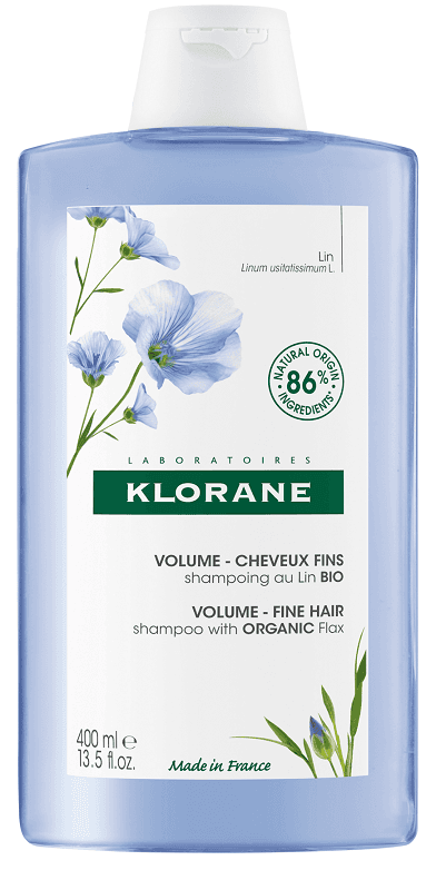 Klorane Shampoo Fibre Di Lino per Capelli Sottili 400 ml