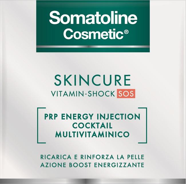 Somatoline Cosmetic Viso Vitamin Shock SOS Crema Boost Rigenerante 40 ml
