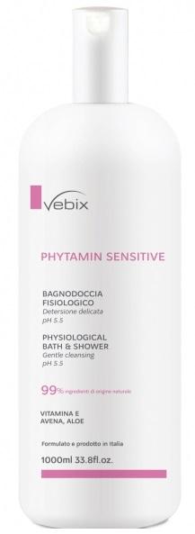 Vebix Phytamin Bagnoschiuma per Pelli Sensibili e Delicate