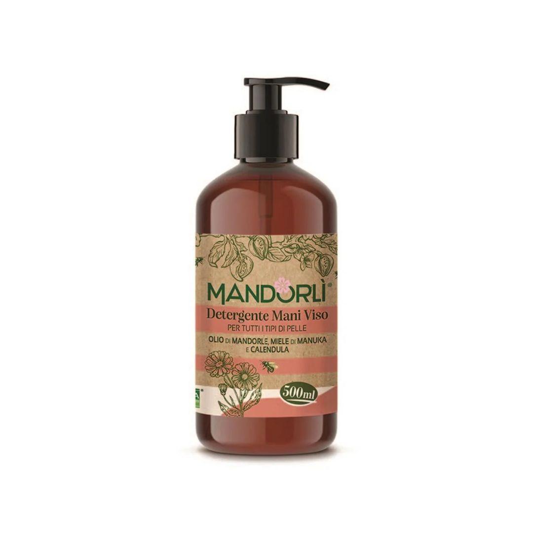MandorlƬ - Detergente Mani Viso per Tutti i Tipi di Pelle 500 ml