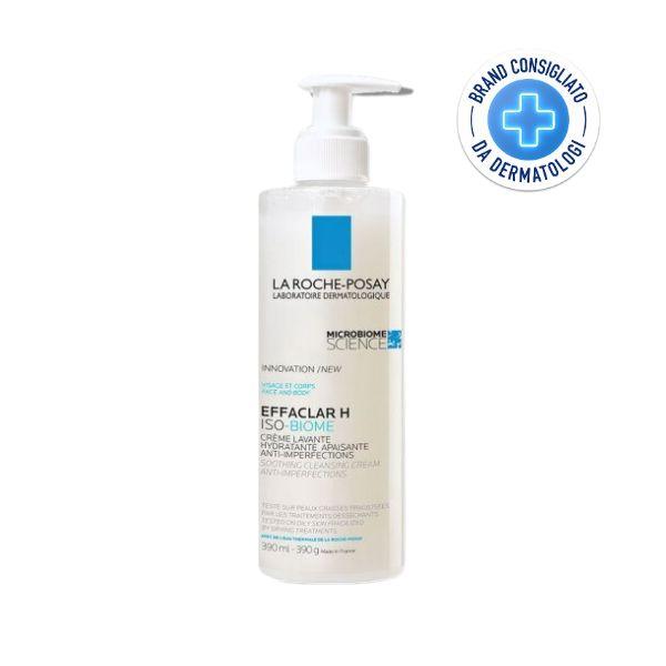 La Roche Posay Effaclar H ISO-BIOME Detergente Viso Corpo Pelle Grassa 400 ml