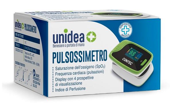 Unidea Pulsossimetro da Dito CMS50 Pro