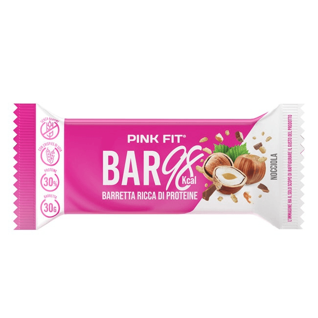 Proaction Pink Fit Bar 98 Nocciola Barretta 30g