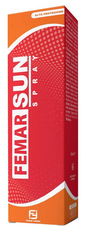 Femar Sun Spray Solare Protezione Alta SPF 50 150ml