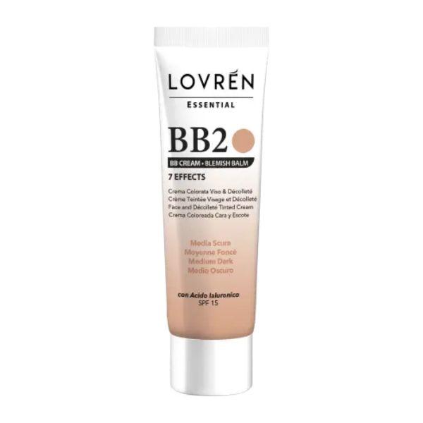 Lovren Essential BB Cream BB2 Tonalitร Medio Scura 25 ml