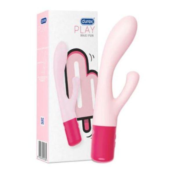 Durex Maxi Fun Dual Head Pink Vibratore con Doppia Estremità