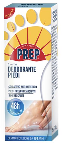 Prep Crema Deodorante per Piedi per Freschezza e Igiene 75 ml