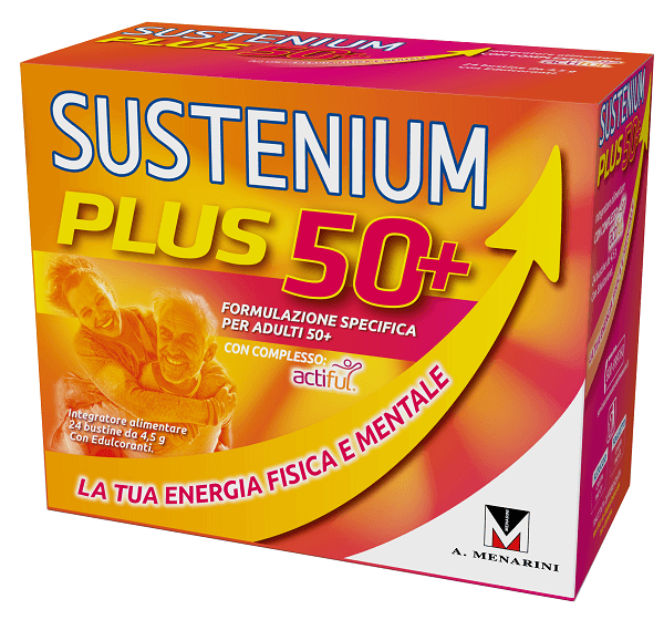 Sustenium Plus 50+ Integratore per Over 50 24 Bustine