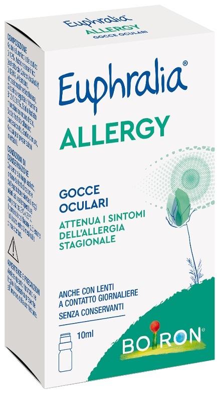 Gocce Oculari Euphralia Allergy per Sollievo da Allergie e Irritazioni 10 ml