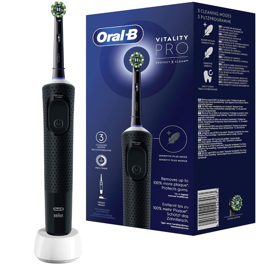 Spazzolino Elettrico Oral-B Vitality per Adulti con Testina Rotante